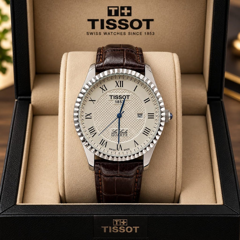 Leather Strap Watch